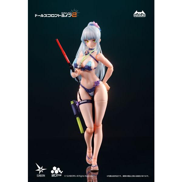 Pocket art PA013美元前线2: excium kuruki蓝色轨迹Ver.豪华版1/12成品动作玩偶 [HASUKI]《05月预约》