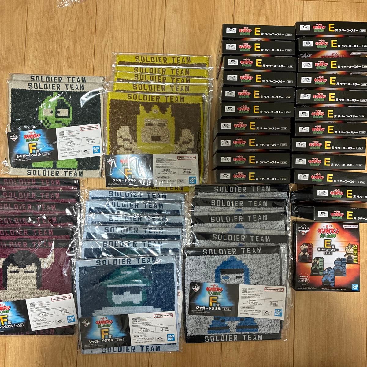 最抽签金肉人超人血盟军E奖橡胶过山车F奖毛巾47分