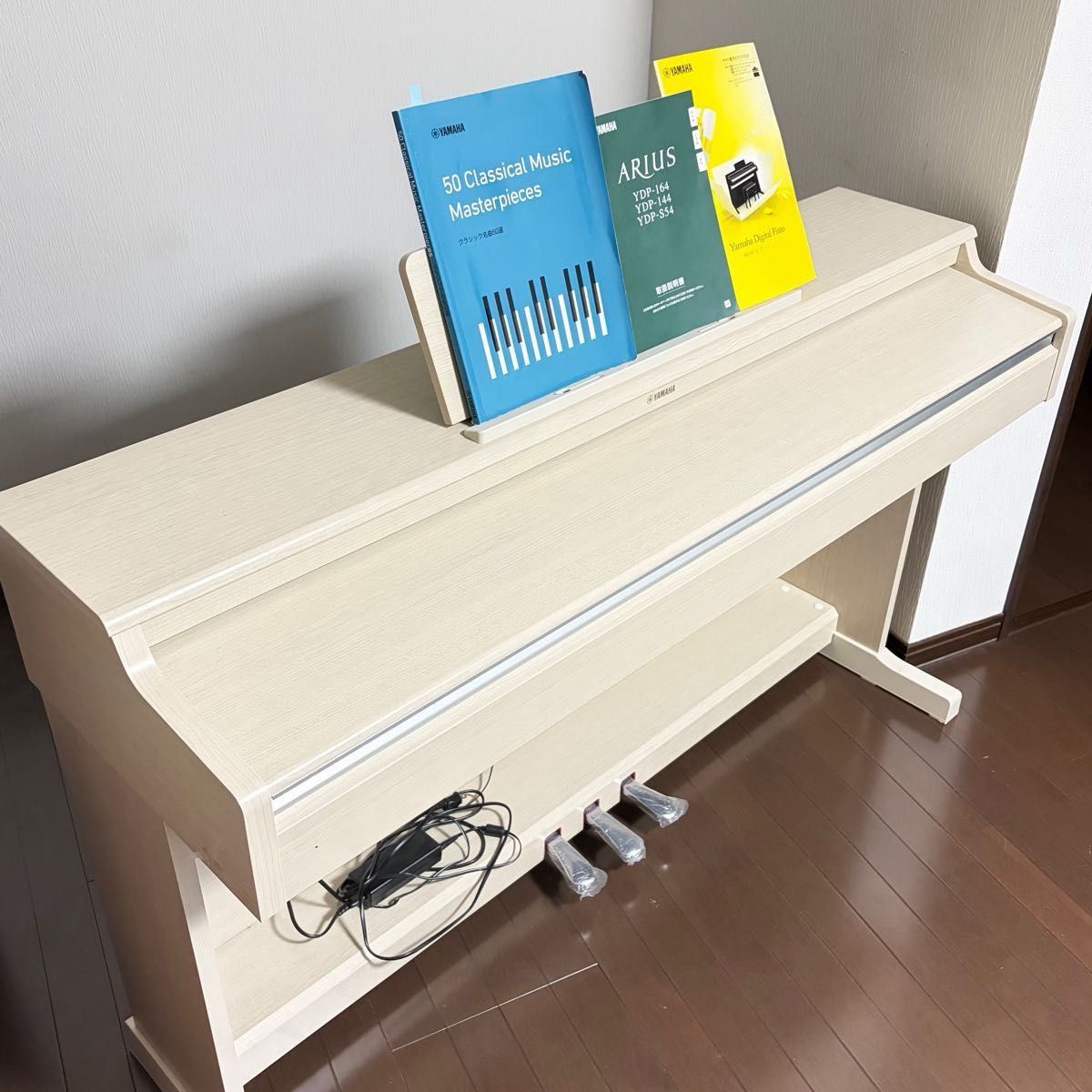 YAMAHA雅马哈数码钢琴ARIUS YDP-164WA White Ash电子钢琴椅