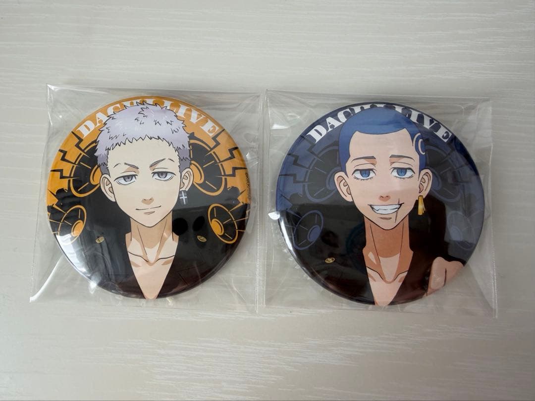 Tokyo Revengers: Friendship Rave Dance Dachi Live Can Badge Takemichi Hanagaki, Hajime Kokonoe