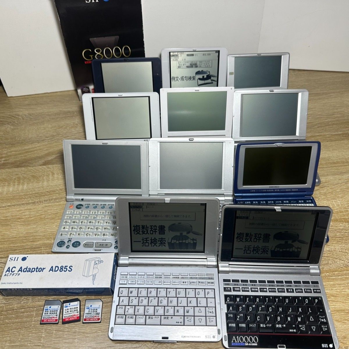 精工电子辞典11台配套动作OK SR-A10000 g 9000 s 9000 e 8000 g 8000 e 6000等