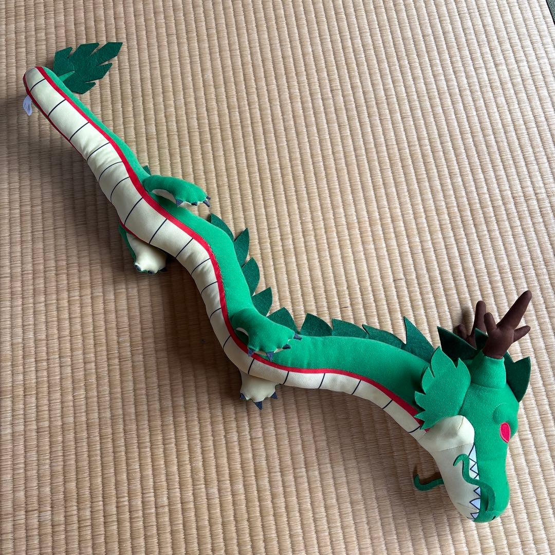 【【良品】龙珠超 长身神龙毛绒玩具 万代