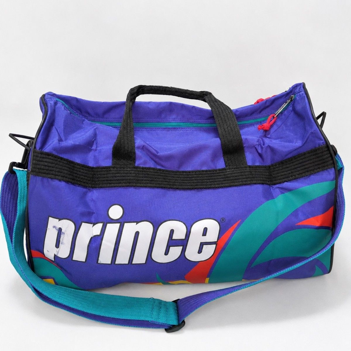 未使用 PRINCE 王子 复刻 款 热销款 波士顿包 驾驶包 两用 网球 运动 复古
