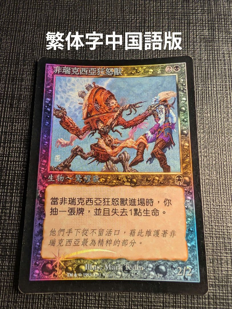 MTG 菲雷克西亚之怒鬼 繁体中文版 闪卡 APC