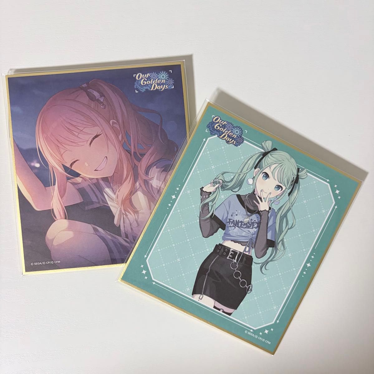 プロセカ 暁山瑞希 初音ミク ビビミク 62C 色紙
