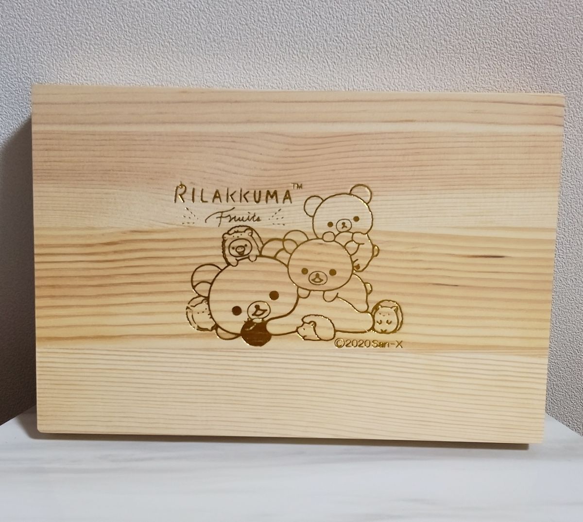 Rilakkuma: Relax with Fruits – Wooden Cutlery Set, Fruits Design, Wood, 2020, San-X