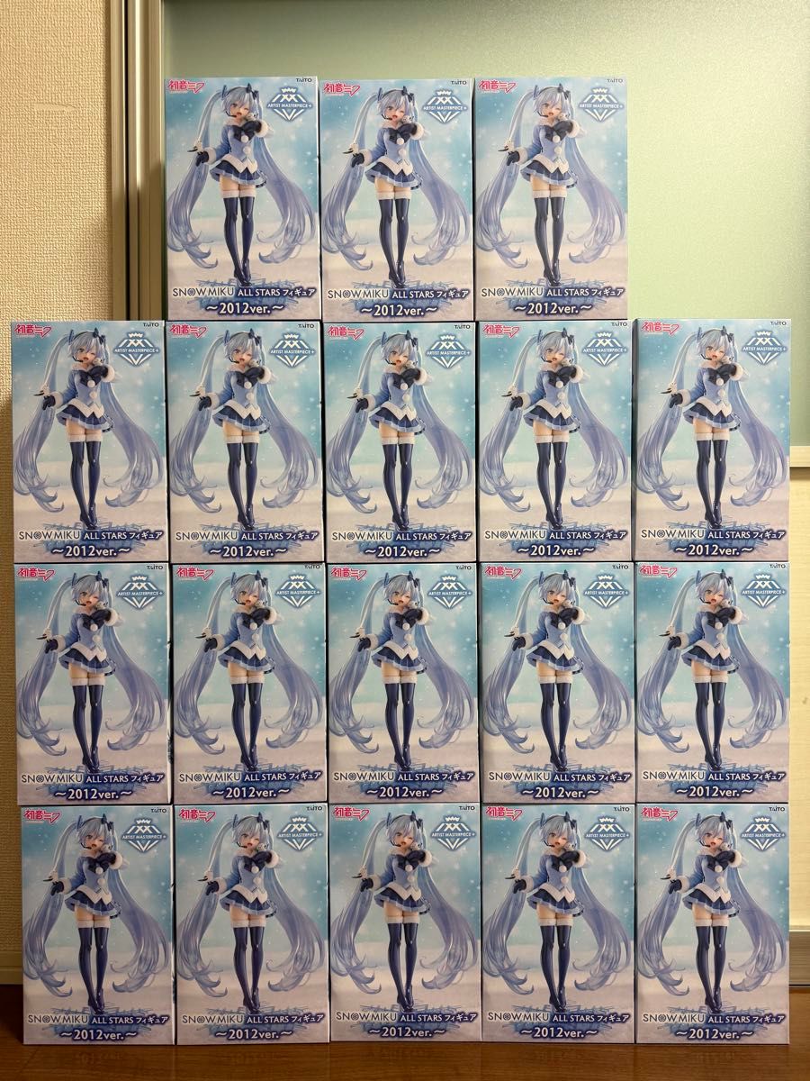 初音未来SNOW MIKU ALL STARS prise figure 2012ver.18个