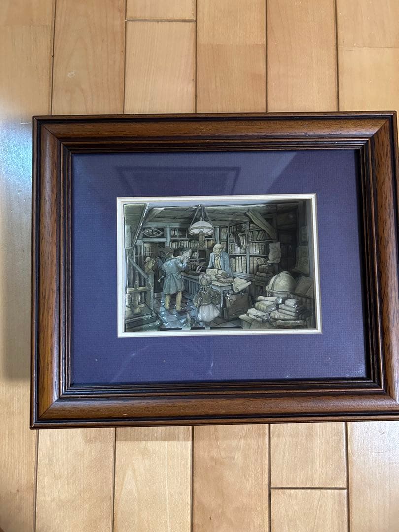 Shadow Box Anton Pick Three-Dimensional Art Handmade