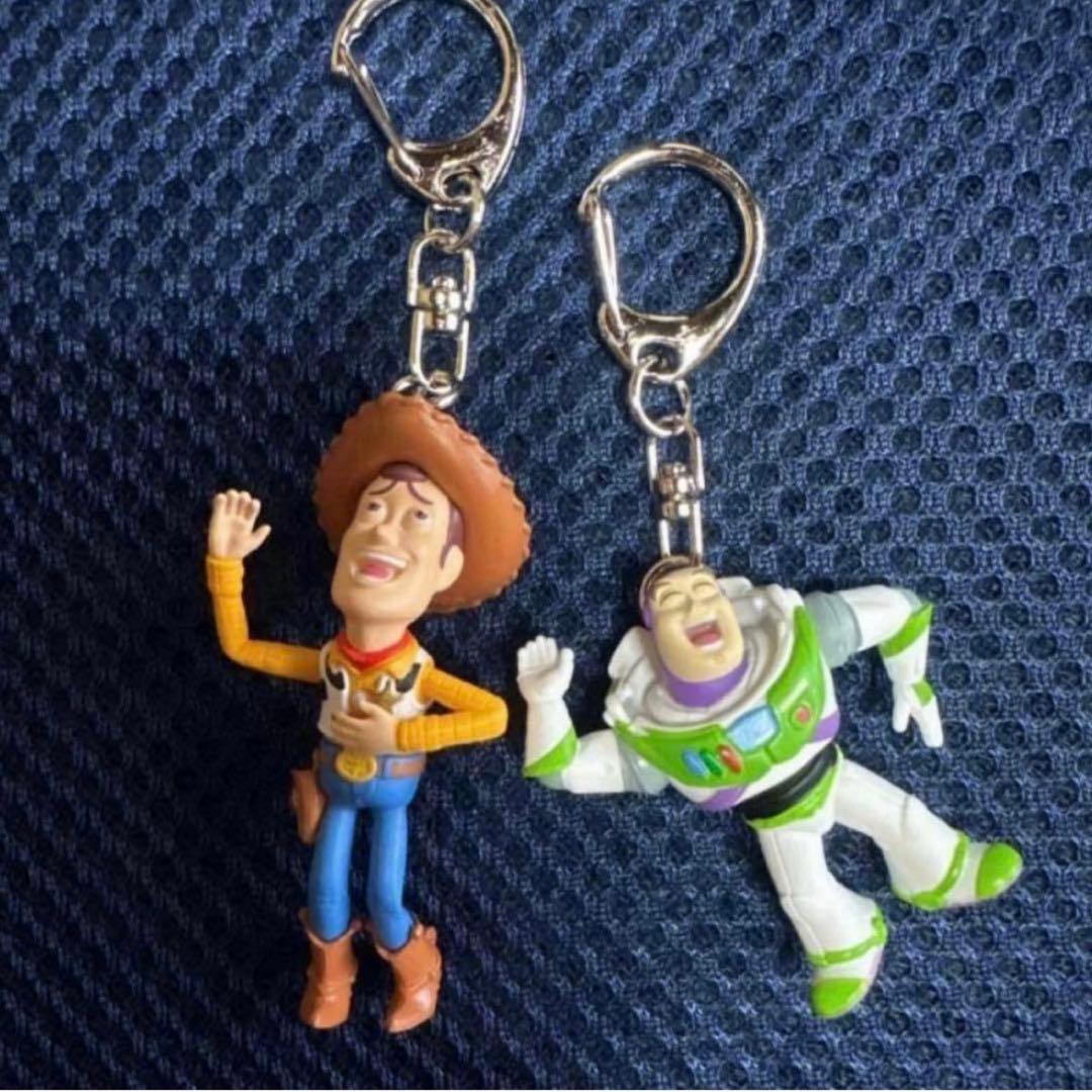 Toy Story Woody Buzz Keychain 2-Pack
