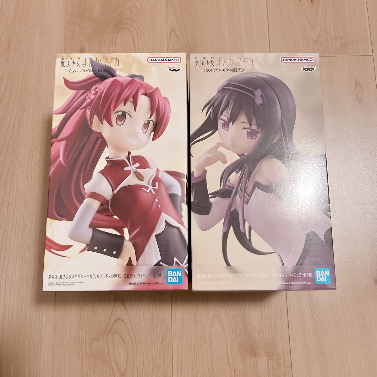 劇場版 魔法少女まどか ワルプルギスの廻天 フィギュア ほむら 杏子