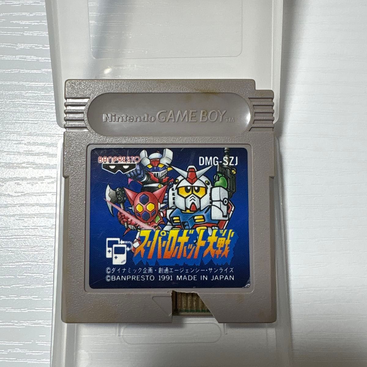 故障品! Game Boy 超级机器人大战 Banpresto DMG-SZJ