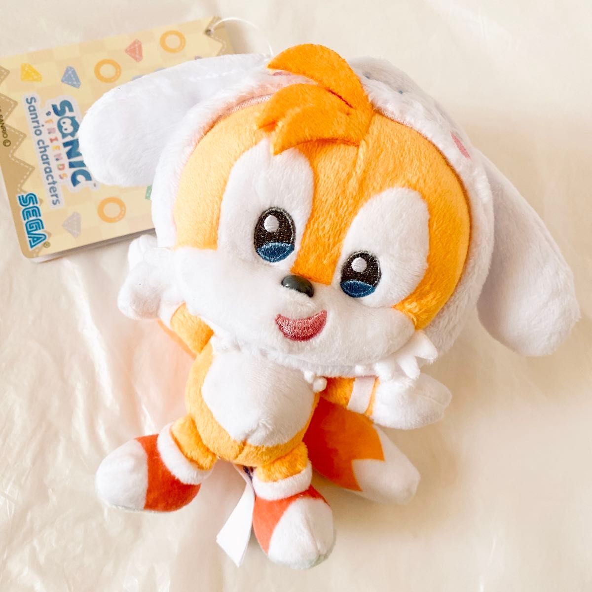 Sonic Friends Tails Mascot Keychain, Sanrio Collaboration, Cinnamoroll SONICFRIENDS Sonic the Hedgehog