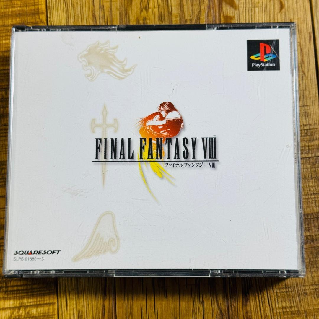 FF8 最终幻想 VIII PS1 PlayStation 游戏软件 4张套装