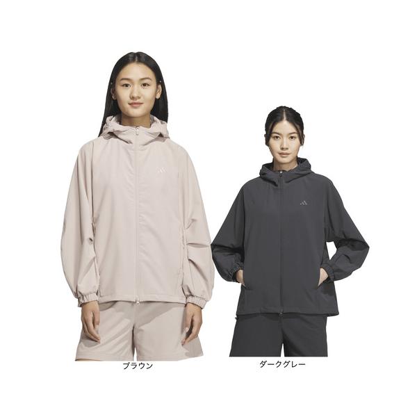 阿迪达斯(adidas)(女士)Luxflow 宽松剪裁弹力编织夹克 IE684
