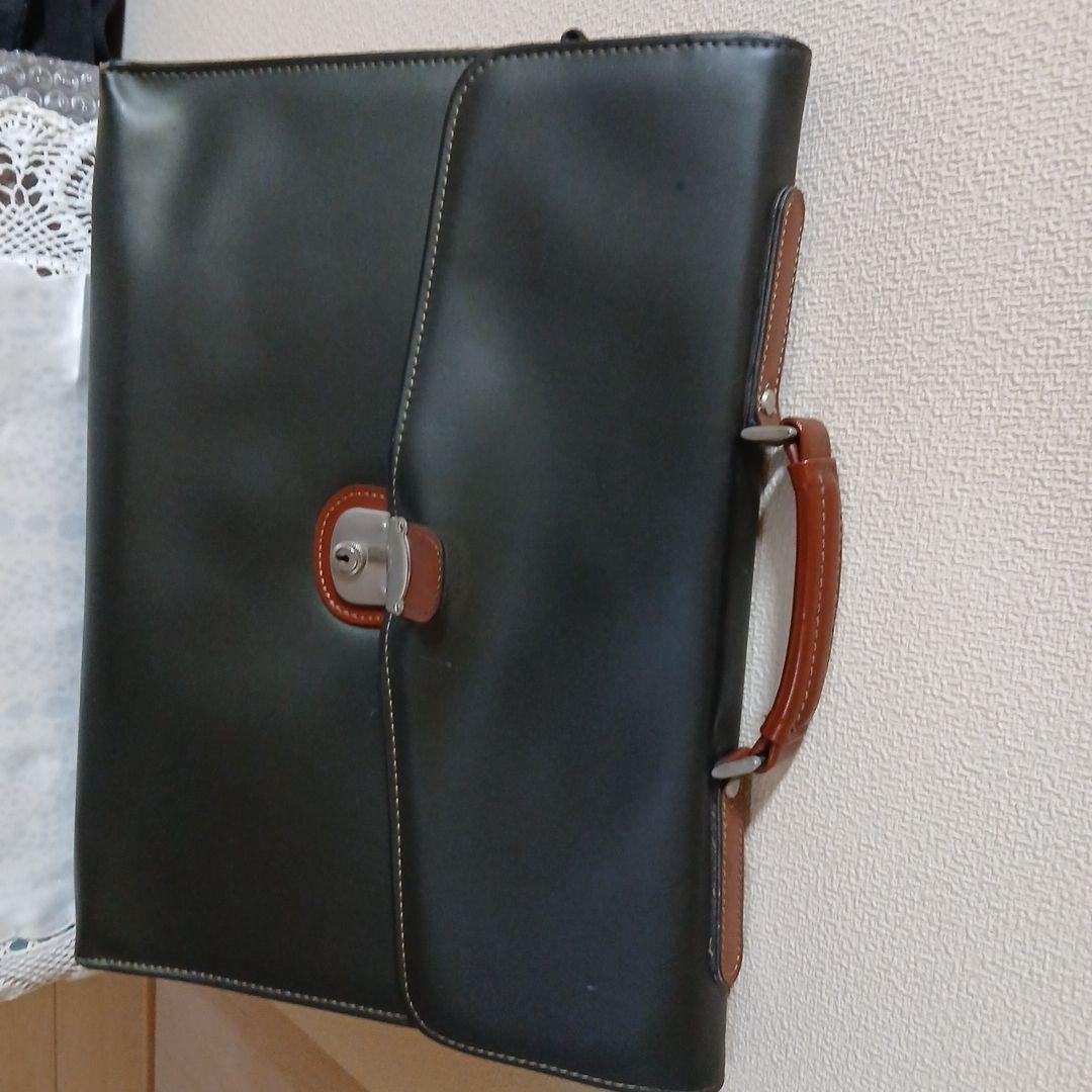 商务公文包 带锁 两用信封式公文包(品相极佳)