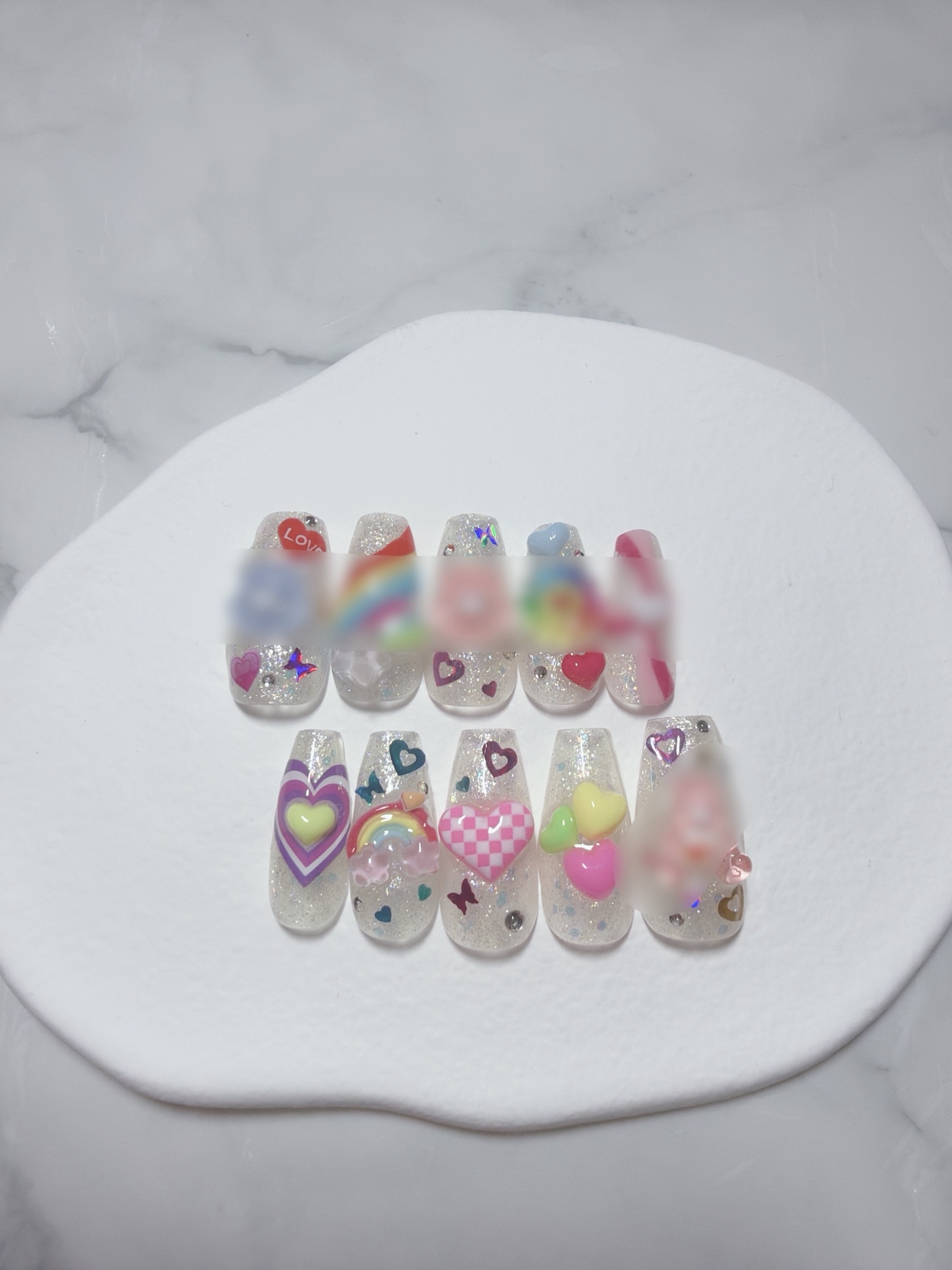Nail tips actual product