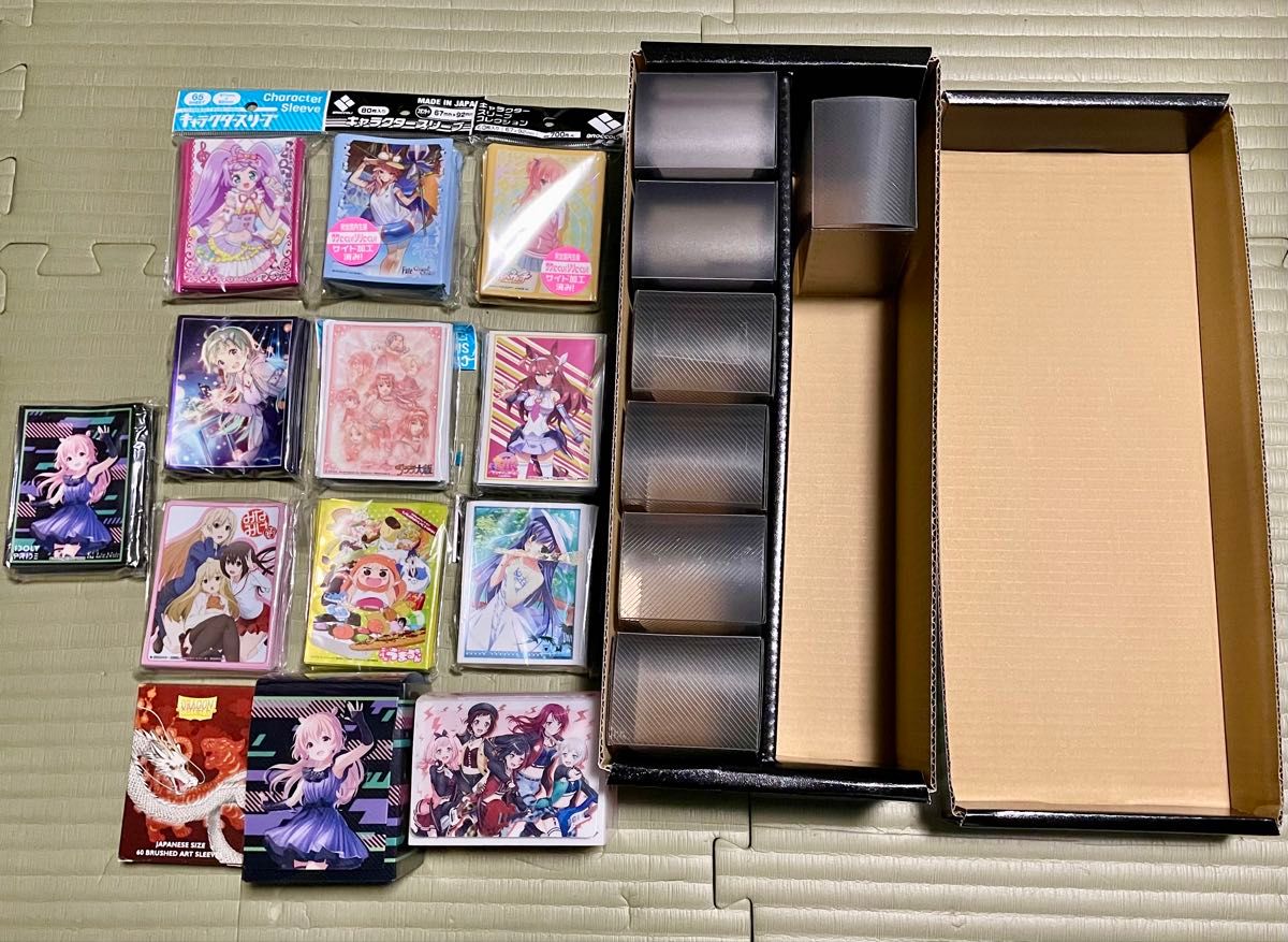 角色卡套 卡组盒 大量套装 Bushiroad Broccoli 同人 未开封 绝版 美少女 动漫角色