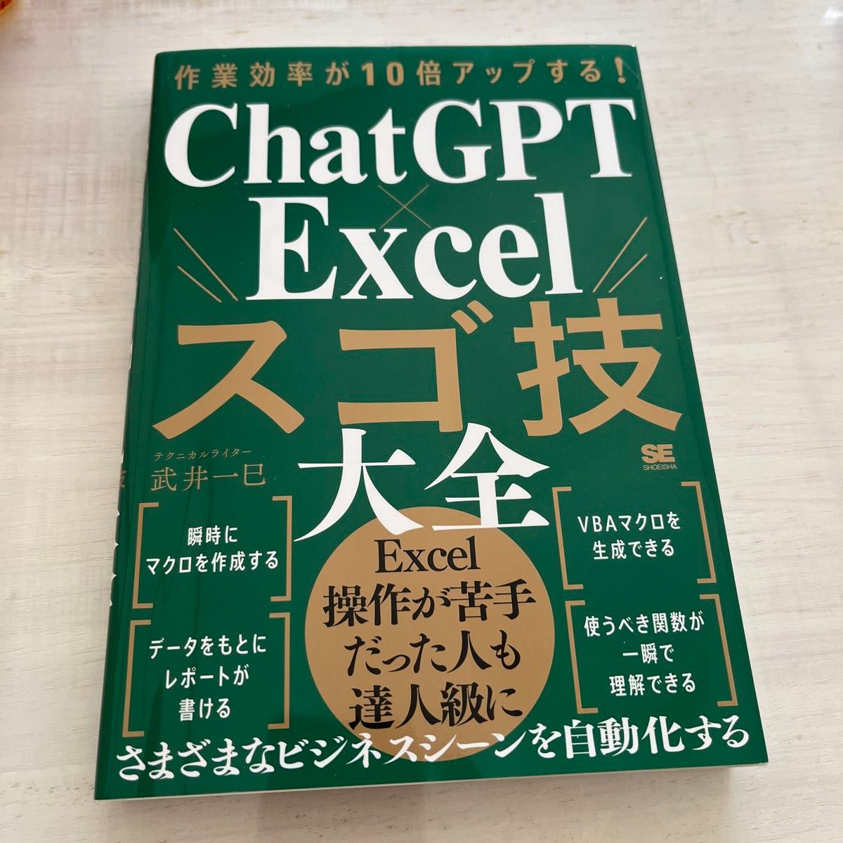 效率提升10倍！ChatGPT Excel 绝技大全 武井一巳