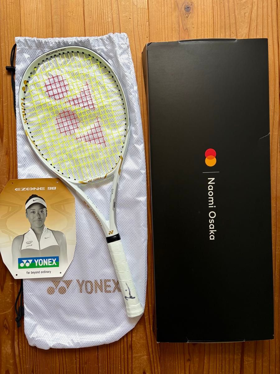 国内正品　全新　尤尼克斯　EZONE 98 限量版　大坂直美亲笔签名