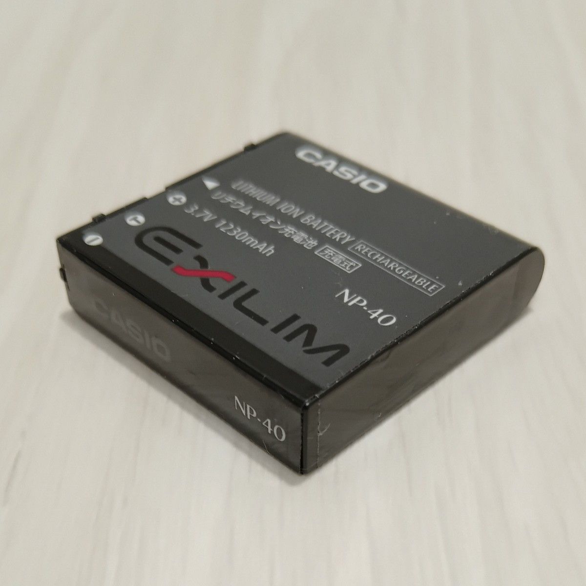 CASIO 卡西欧 EXILIM 原装锂离子电池 NP-40 3.7V 1230mAh 5