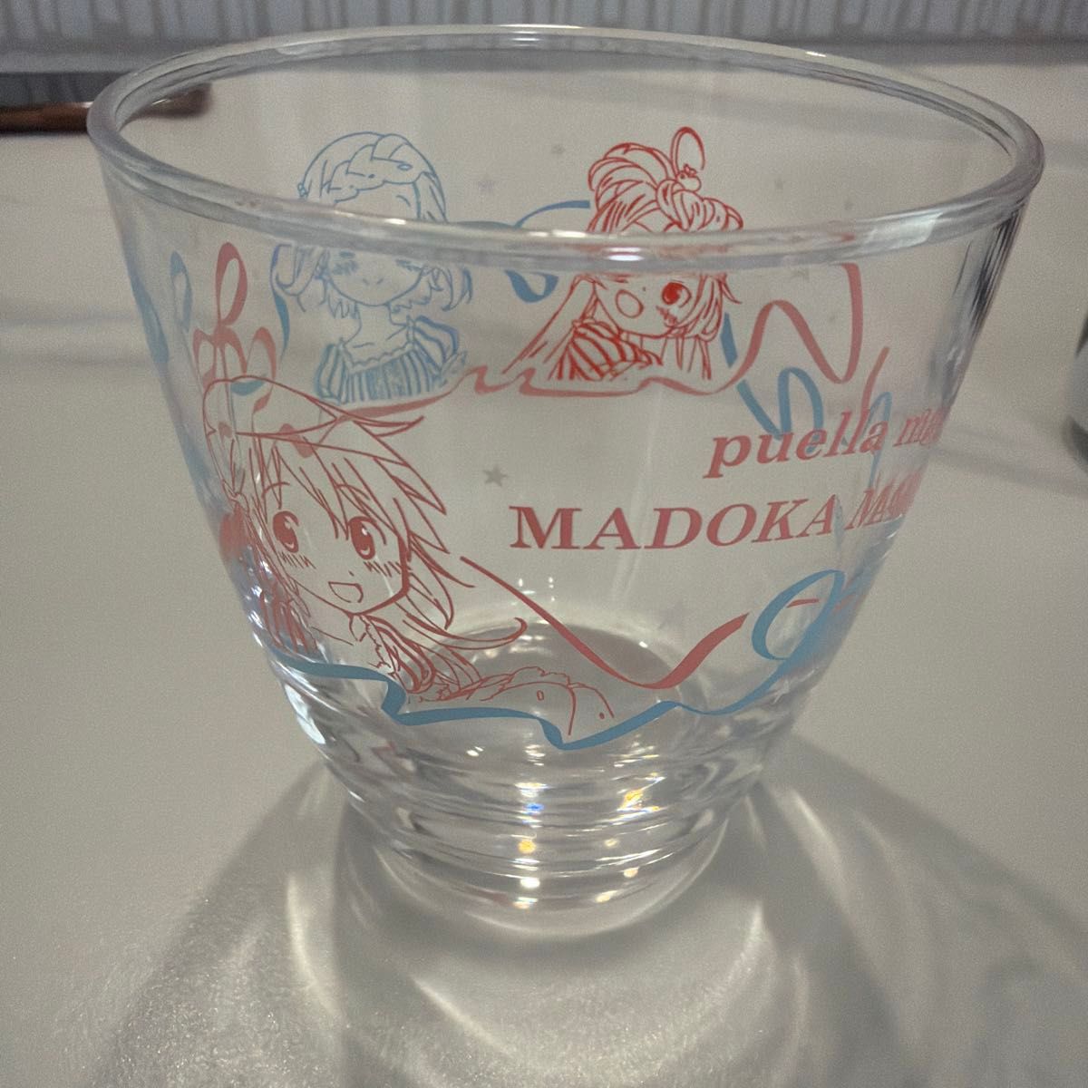 Puella Magi Madoka Magica Character Glass Clear Tumbler
