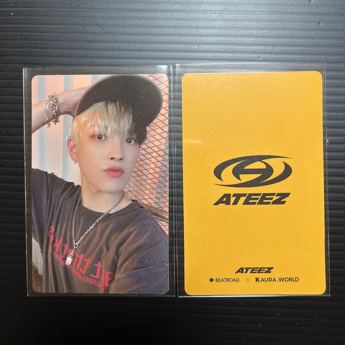 ATEEZ洪俊BEATROAD × KAURA.WORLD特典特雷卡