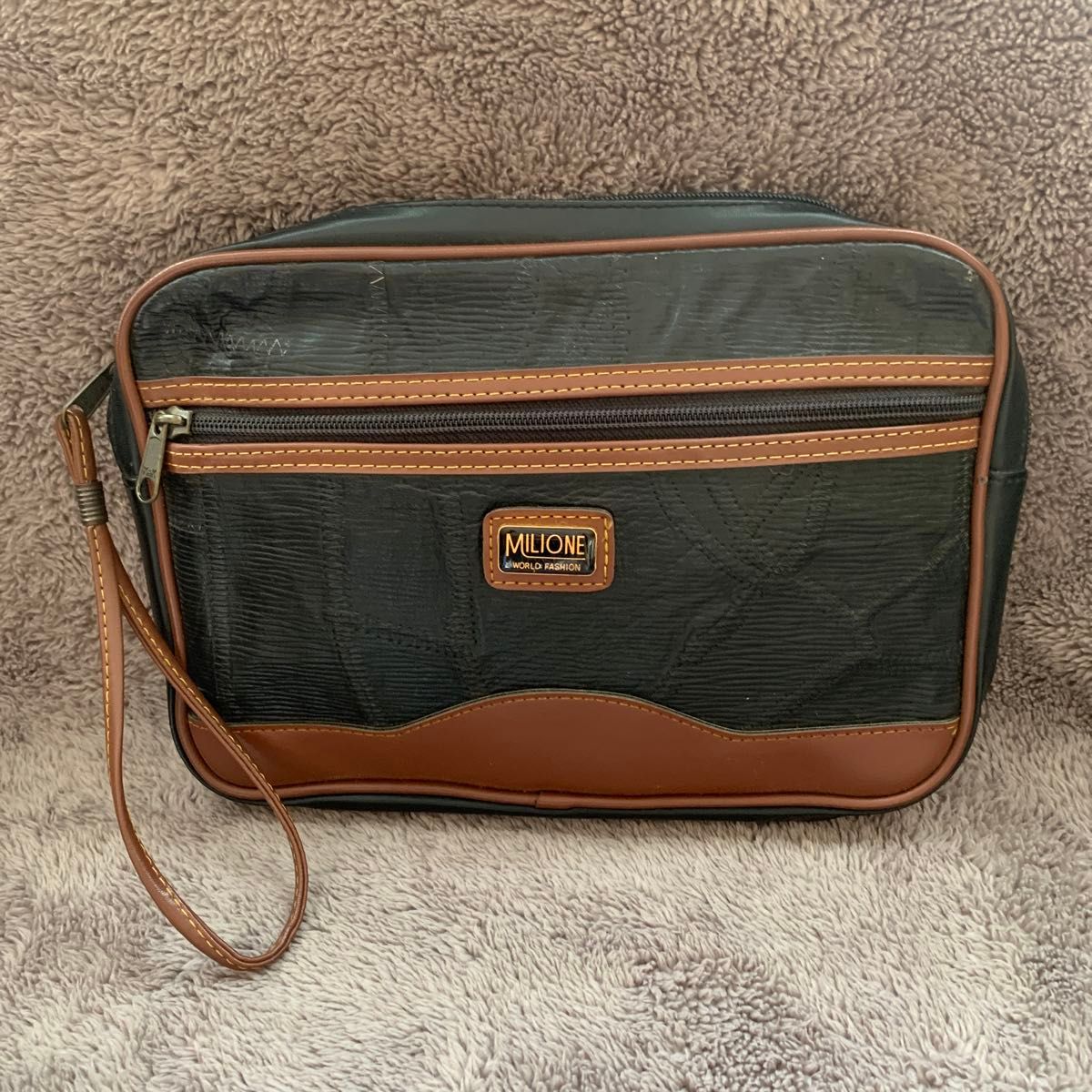 MILIONE 二手包 手拿包 黑色 棕色