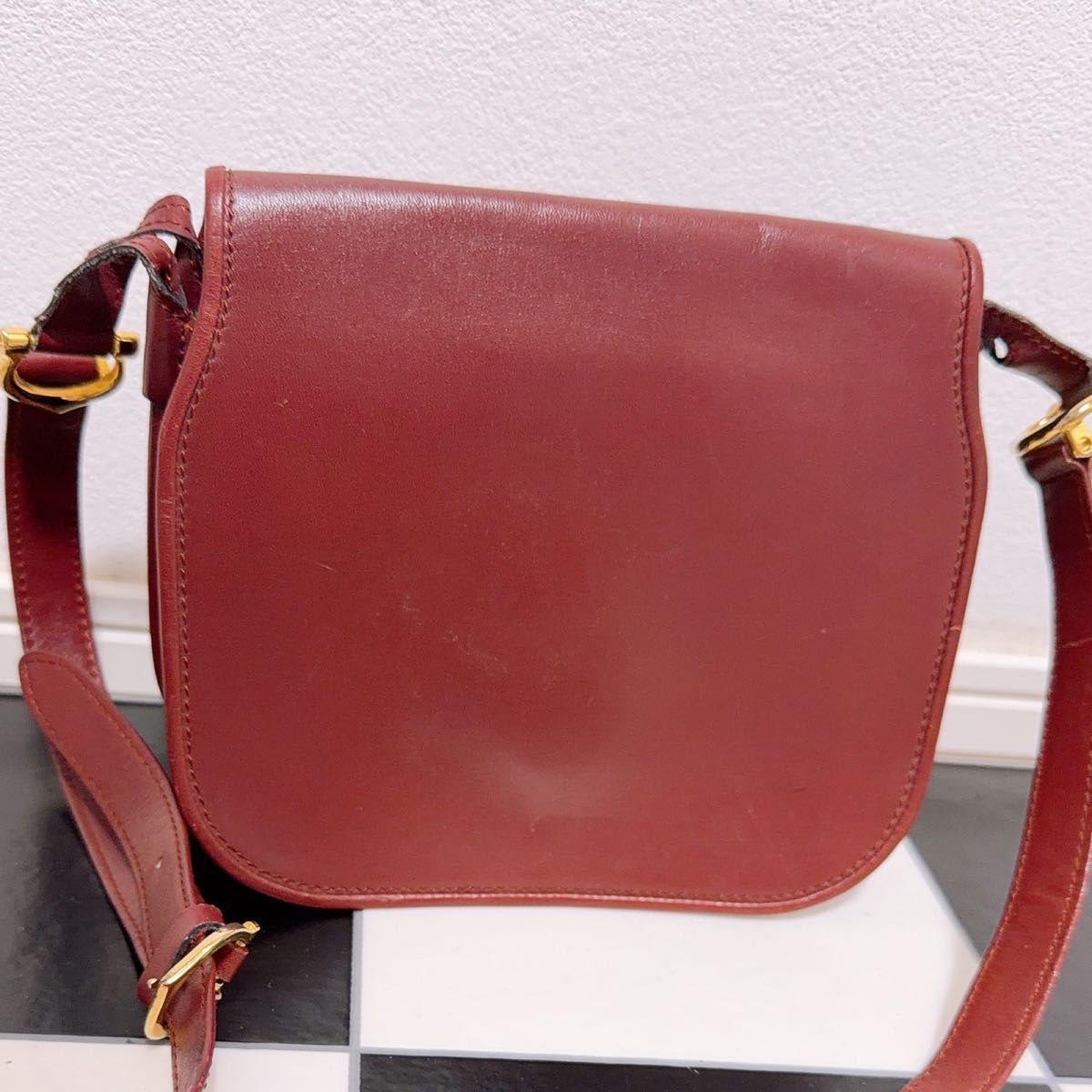 《品相极佳》卡地亚(Cartier)肩背包 马斯特系列