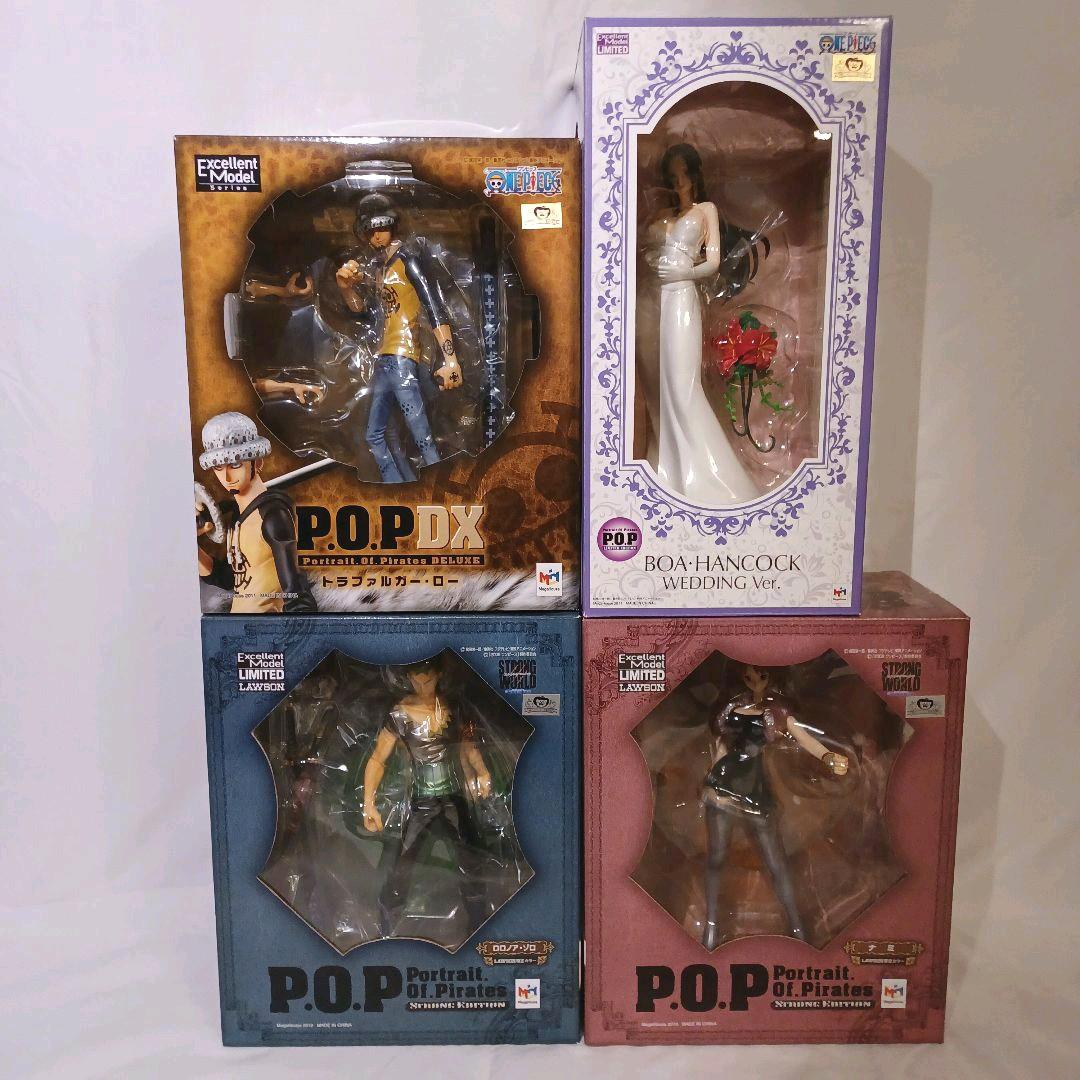 POP One Piece Boa Hancock, Nami, Zoro, Tralalala Roronoa