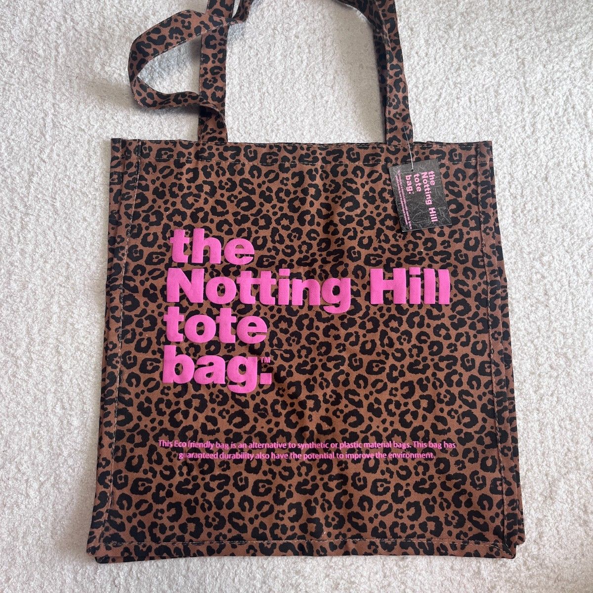 【新品 伦敦限定 The Notting Hill Tote Bag 豹纹托特包