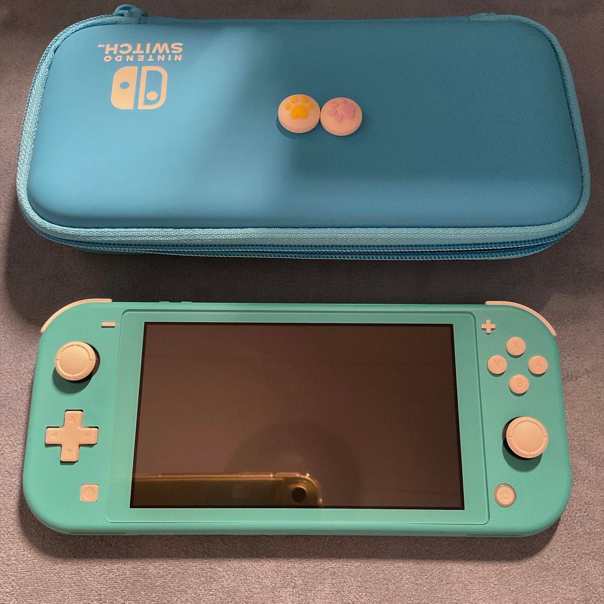 带Nintendo Switch Lite turcoise本体专用外壳