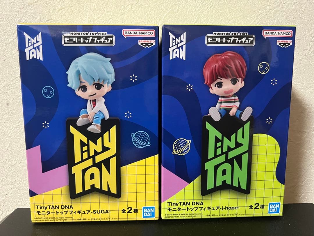TinyTAN Monitor Top Figure [SUGA, j-hope] New and Sealed