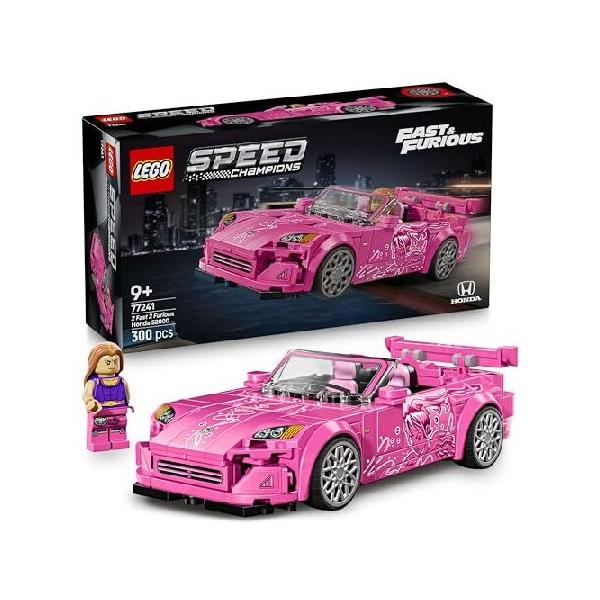 同时进口LEGO (乐高) 速度冠军狂野速度X2本田S2000 77241玩具块男孩女孩9岁以上国内流销品