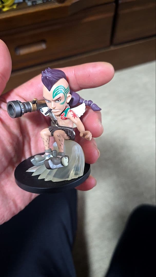 Mini Figure Character Holding a Bazooka