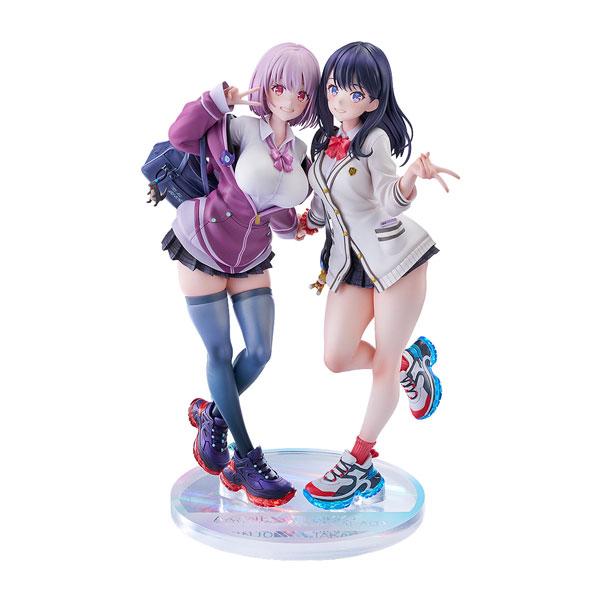 免运费◆SSSS.GRIDMAN 宝多六花＆新条茜 feat.トリダモノ Good Smile Company 1/7比例手办【未定预约】