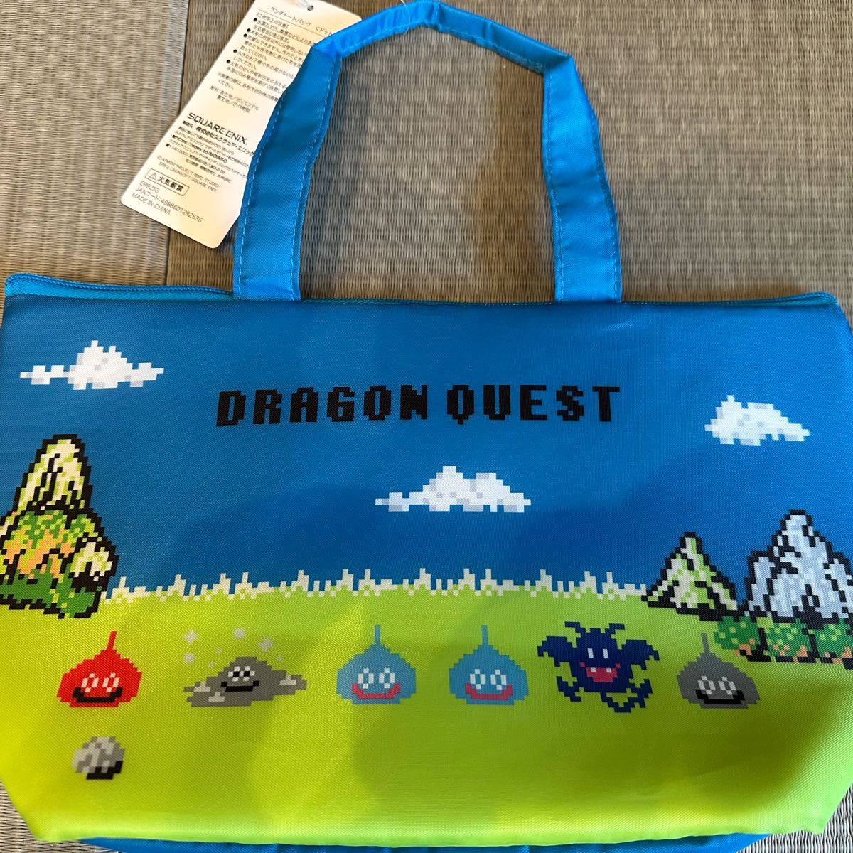 Dragon Quest Pixel Art Mini Tote Bag Lunch Bag Square Enix