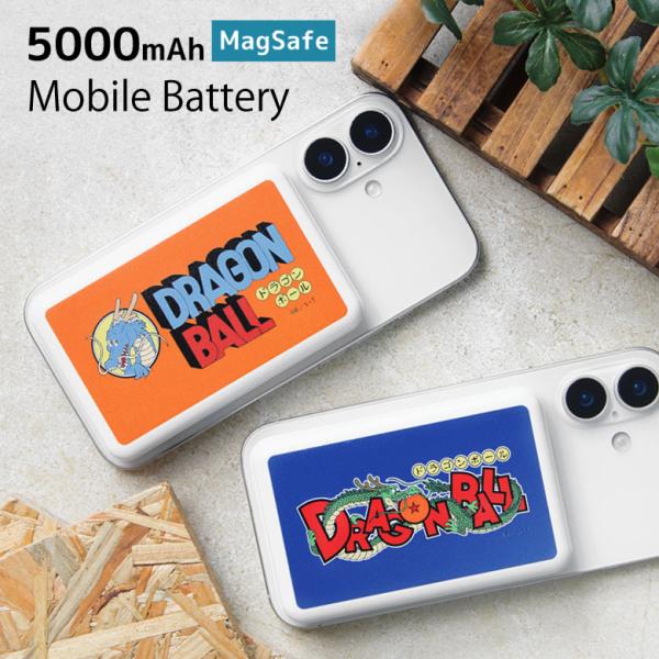 MagSafe 移动电源 龙珠 5000mAh 无线充电 最高15W USB Type-C与Type-A有线充电 PSE认证 db-72