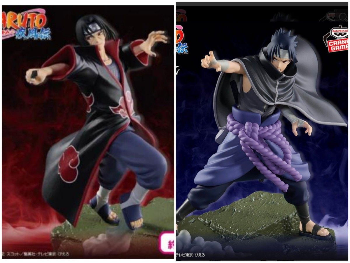 NARUTO ナルト 疾風伝 Combination BATTLE うちはイタチ＆うちはサスケ　2体セット
