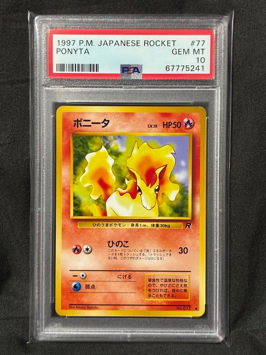世界66枚 PSA10 波尼塔 旧背 1997 77 38