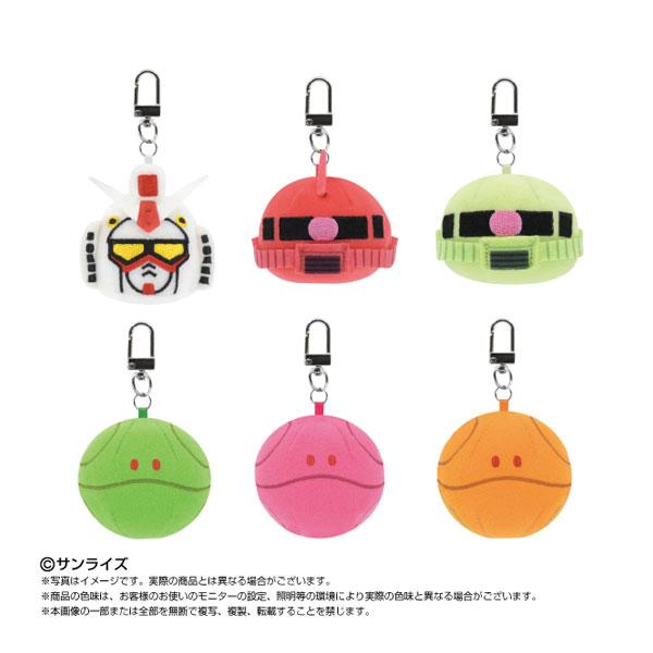 Free Shipping ◆ 'Mobile Suit Gundam' Mini-Mini Chibi Plush Mascot Mobile Suit Gundam (1 BOX) Bandai Namco Nui [February Reservation]