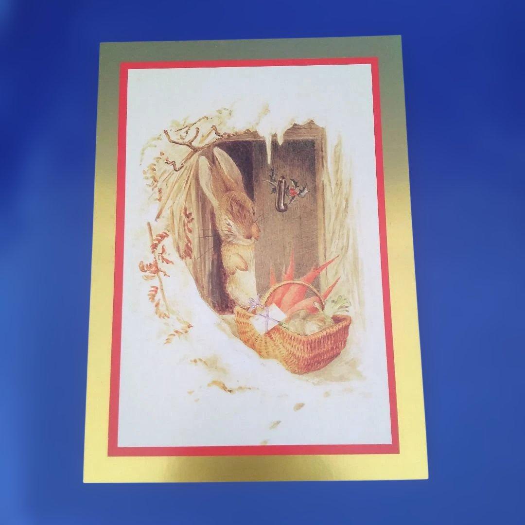 Special Price Peter Rabbit Christmas Cards (9 pcs) No.40568 Shadow Box