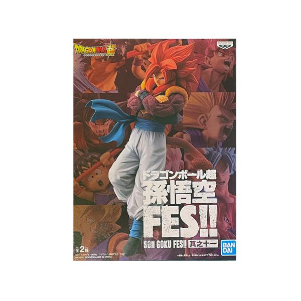 龙珠超 孙悟空FES!!其之十一 超级赛亚人4 戈吉塔 龙珠 手办 动漫 奖品 万代 商品