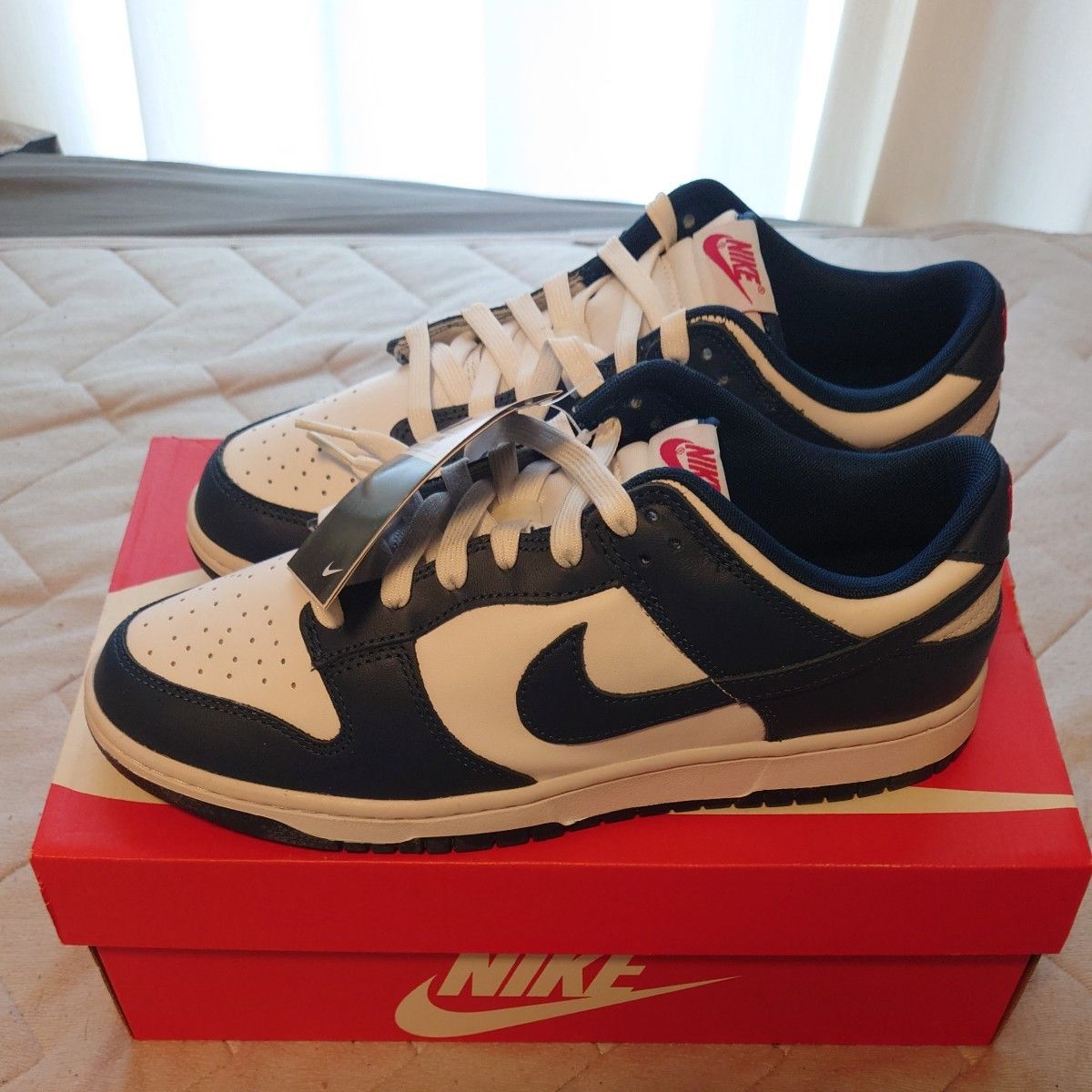 NIKE DUNK LOW RETRO 瓦莱里亚蓝 海军蓝 白色