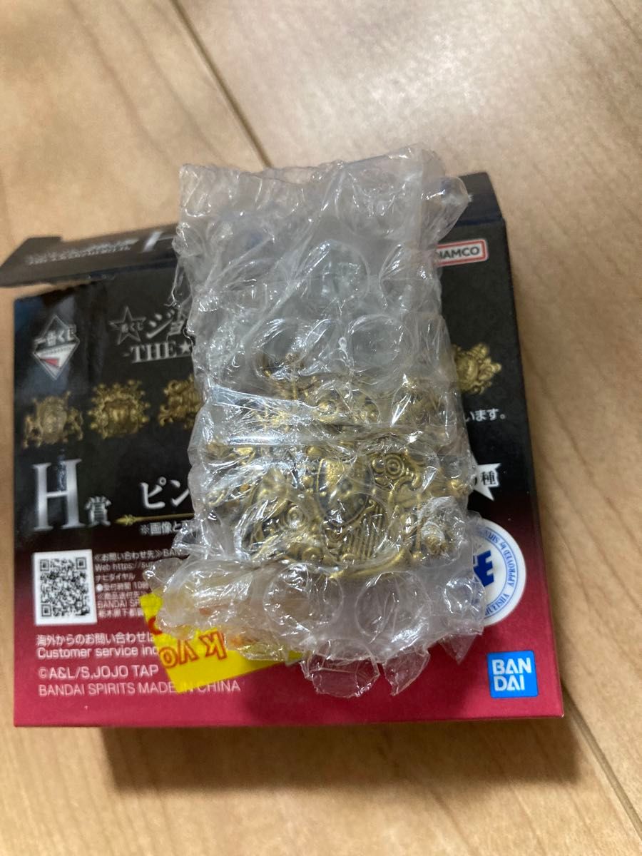 一番赏 JOJO的奇妙冒险 JOJO H奖 徽章收藏
