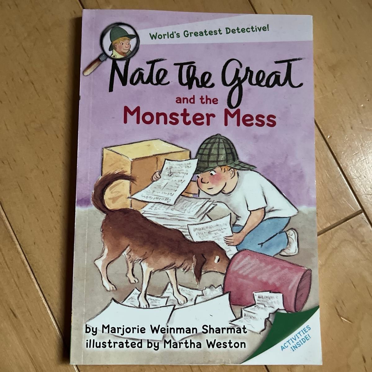 Nate the Great and the Monster Mess 英文绘本 洋书