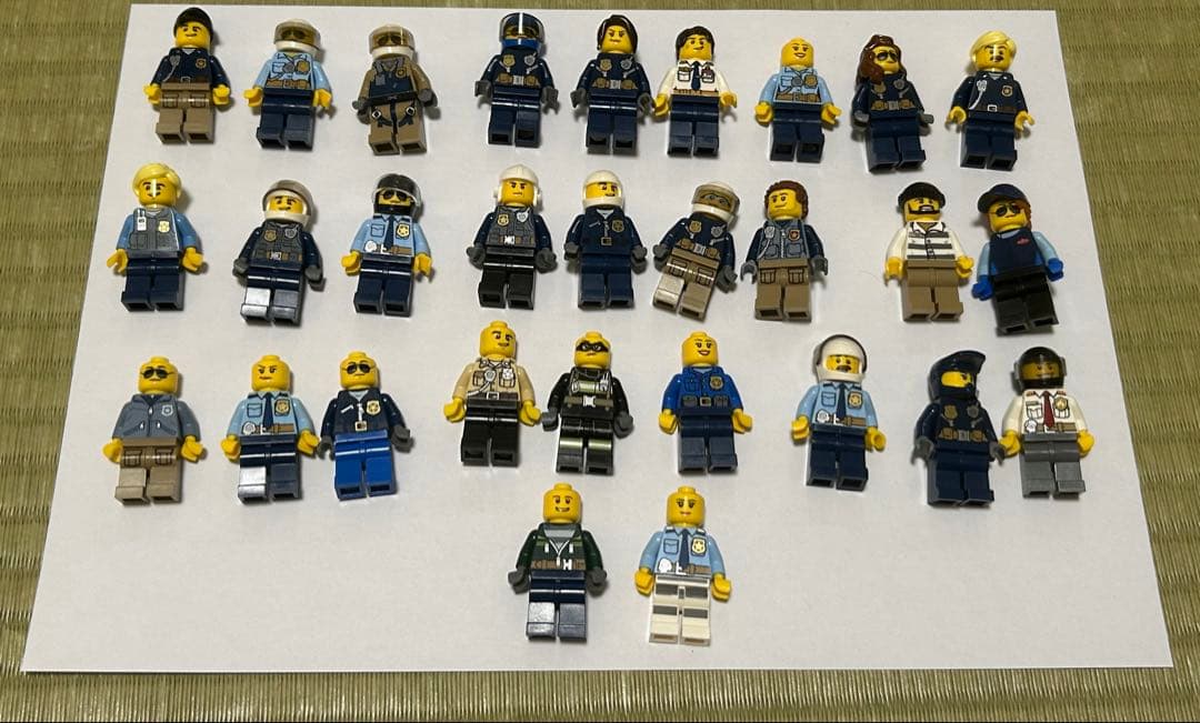 ★LEGO 乐高 迷你人偶 警察 囚犯 大量套装