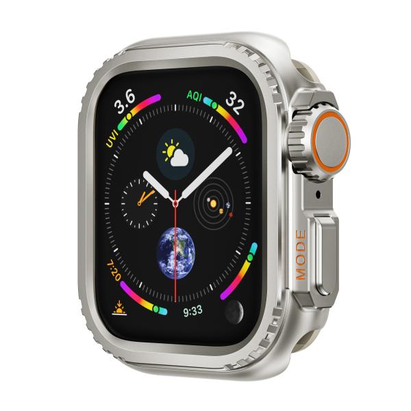 Apple Watch カバー メタルケース金属製 一体型 保護 キズに強い保護 ステンレス 42/44/45/46/49mm | Watch SE/7-9/10/11/Ultra/Ultra2対応 | 秒速でUltraスタイ
