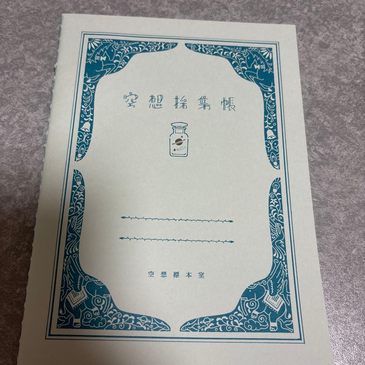 Fictional Collection Notebook: Fictional Specimen Room Notebook - Accessories