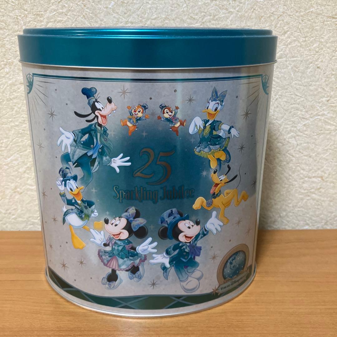 东京迪士尼海洋 25周年 空罐