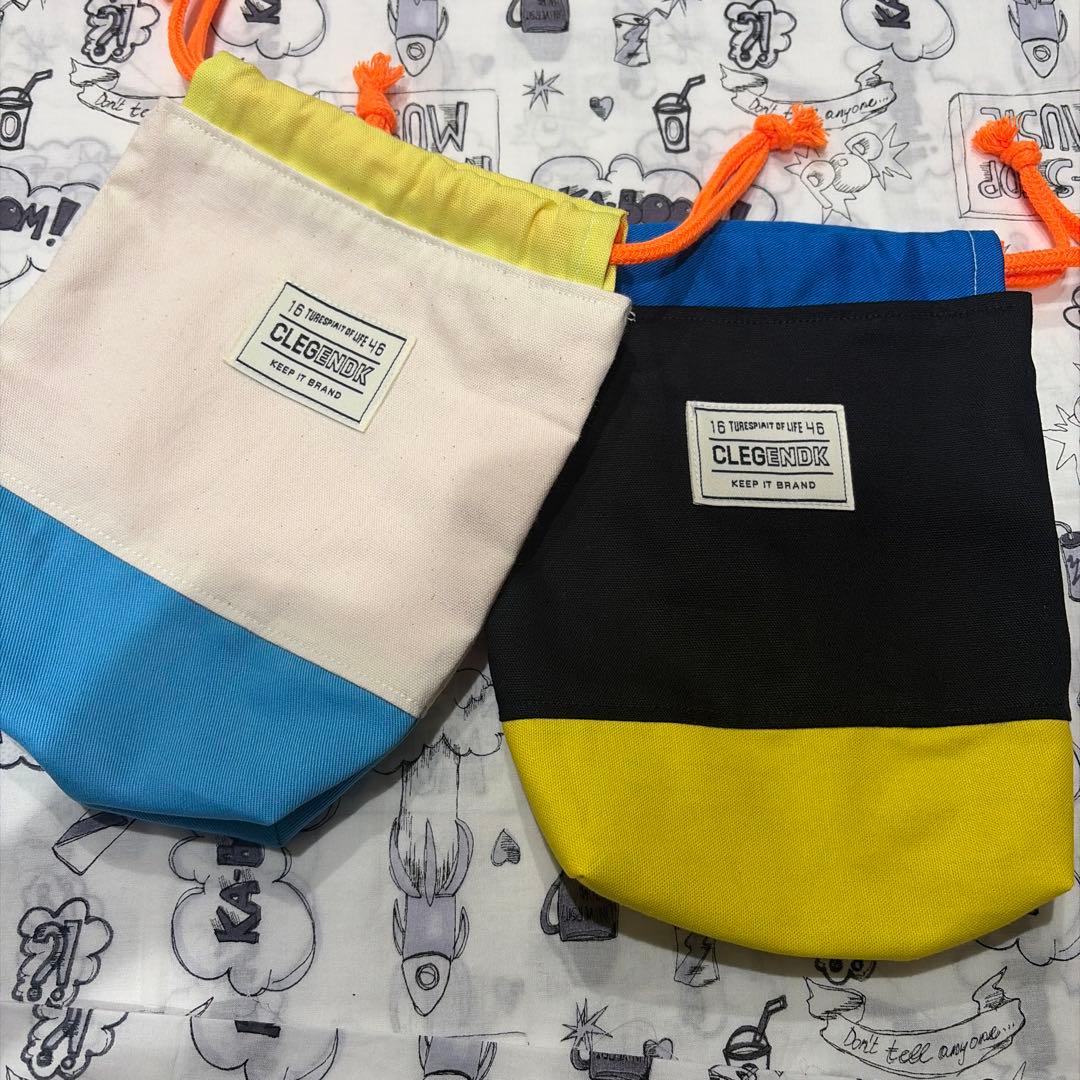 [New Life Support SALE] Handmade Cup Bag, Lunch Bag, Set of 2
